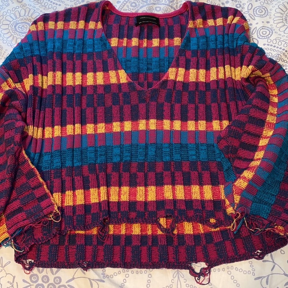 Colorful Urban Outfitters sweater - Picture 2 of 8